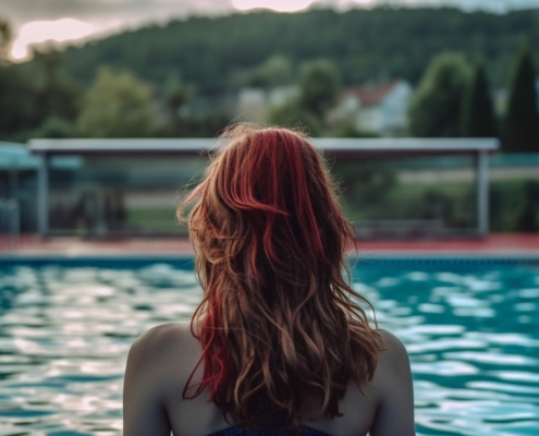 Haarverlängerung und Chlor